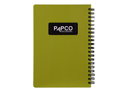 دفتر یادداشت تک خط متالیک 100 برگ کد bc647 پاپکو
